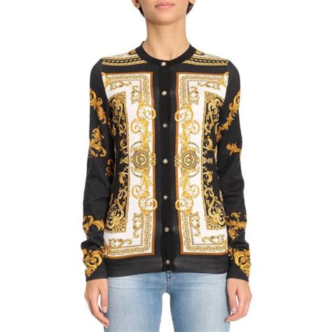 versace sweatshirt women's|Versace jumper women's.